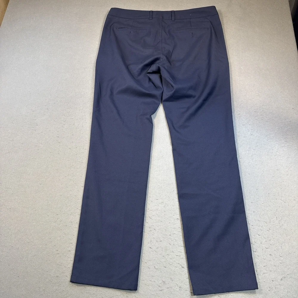 Mizzen Main Pants Men 34x32 Blue Baron Trim Performance Chino Straight GOLF